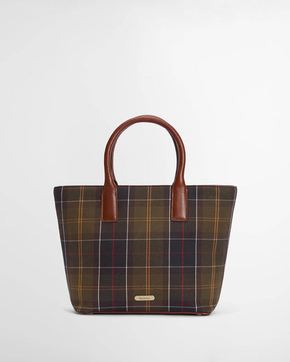 Barbour Birch Womens Tartan Tote Bag- Classic Tartan