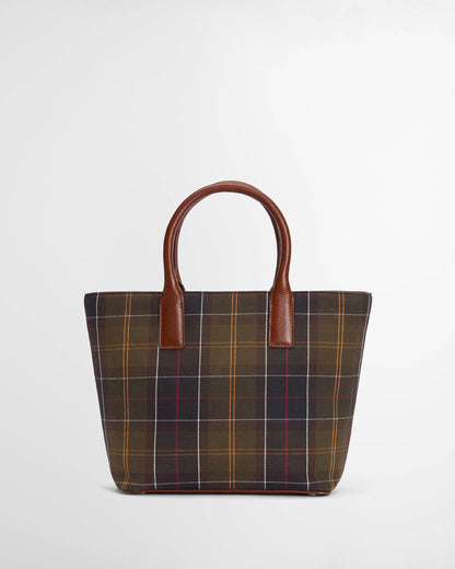 Barbour Birch Womens Tartan Tote Bag- Classic Tartan