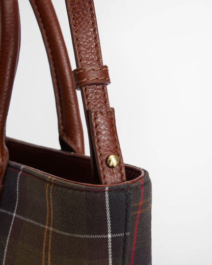 Barbour Birch Womens Tartan Tote Bag- Classic Tartan