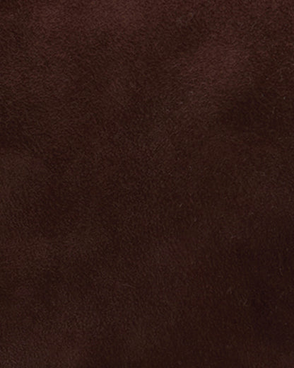 Barbour Rosa Womens Suede & Leather Crossbody Bag - Dark Brown