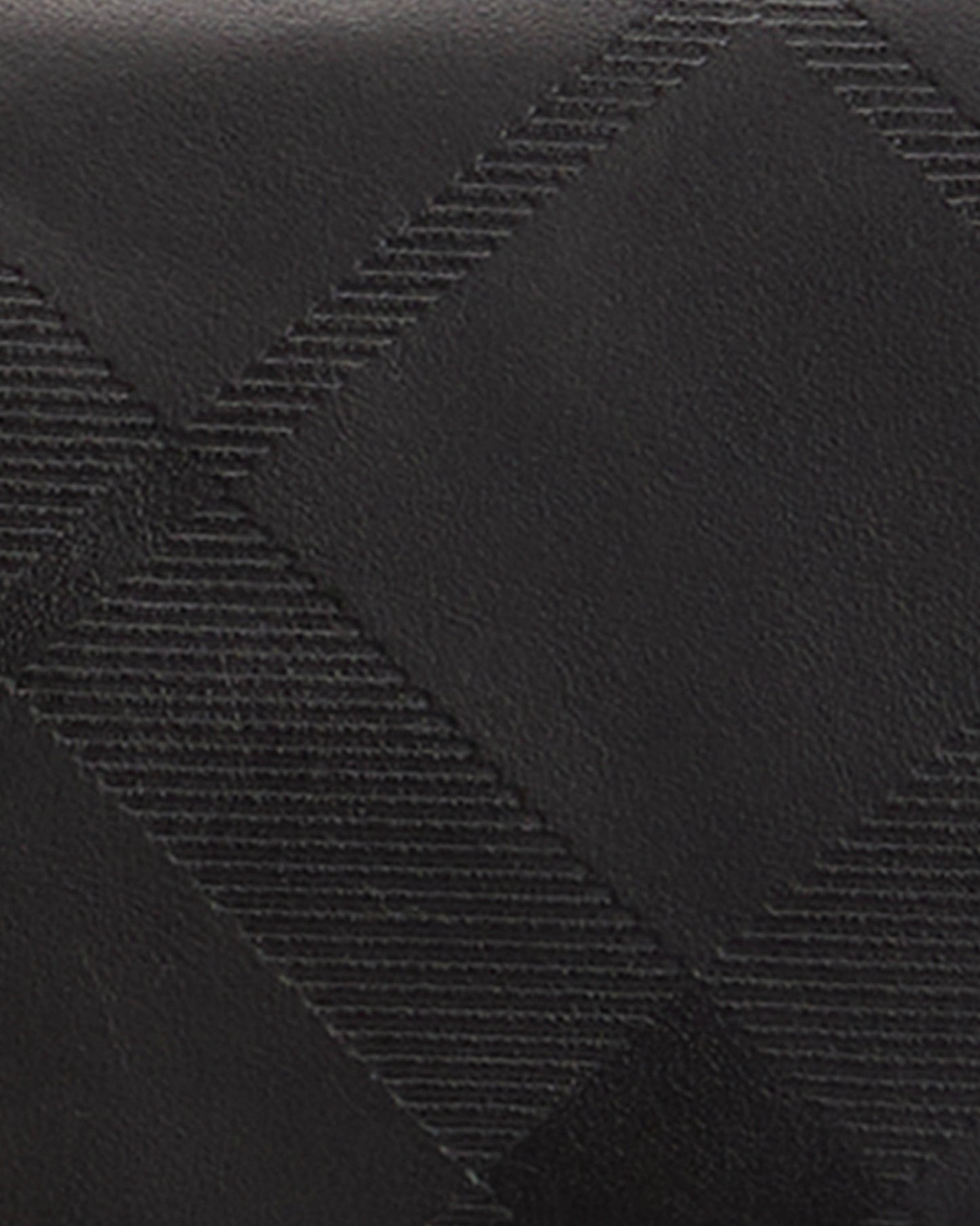 Barbour Rosa Womens Deboss Leather Crossbody Bag - Black/Deboss Tartan