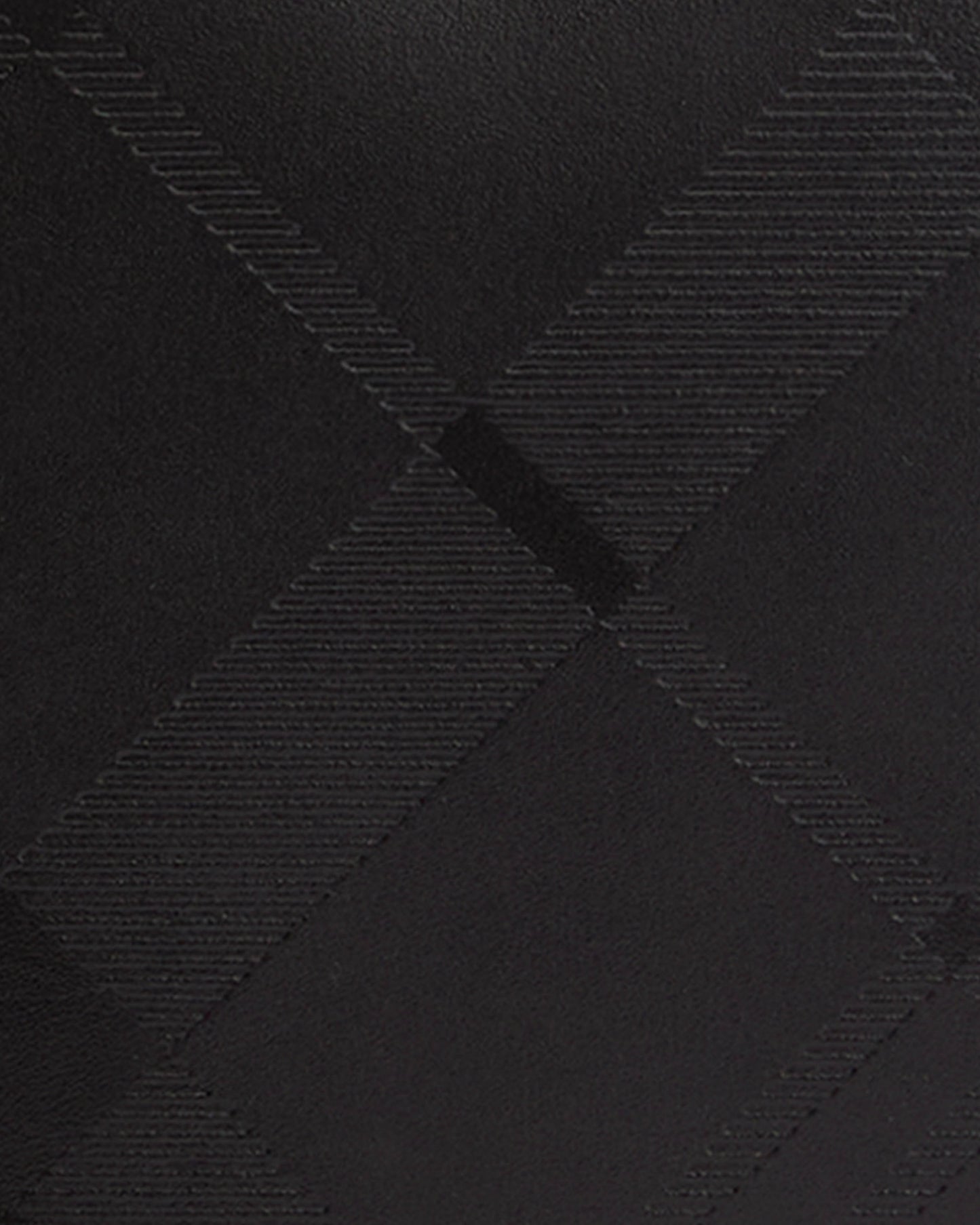 Barbour Daphne Womens Deboss Leather Crossbody Bag - Black/Deboss Tartan