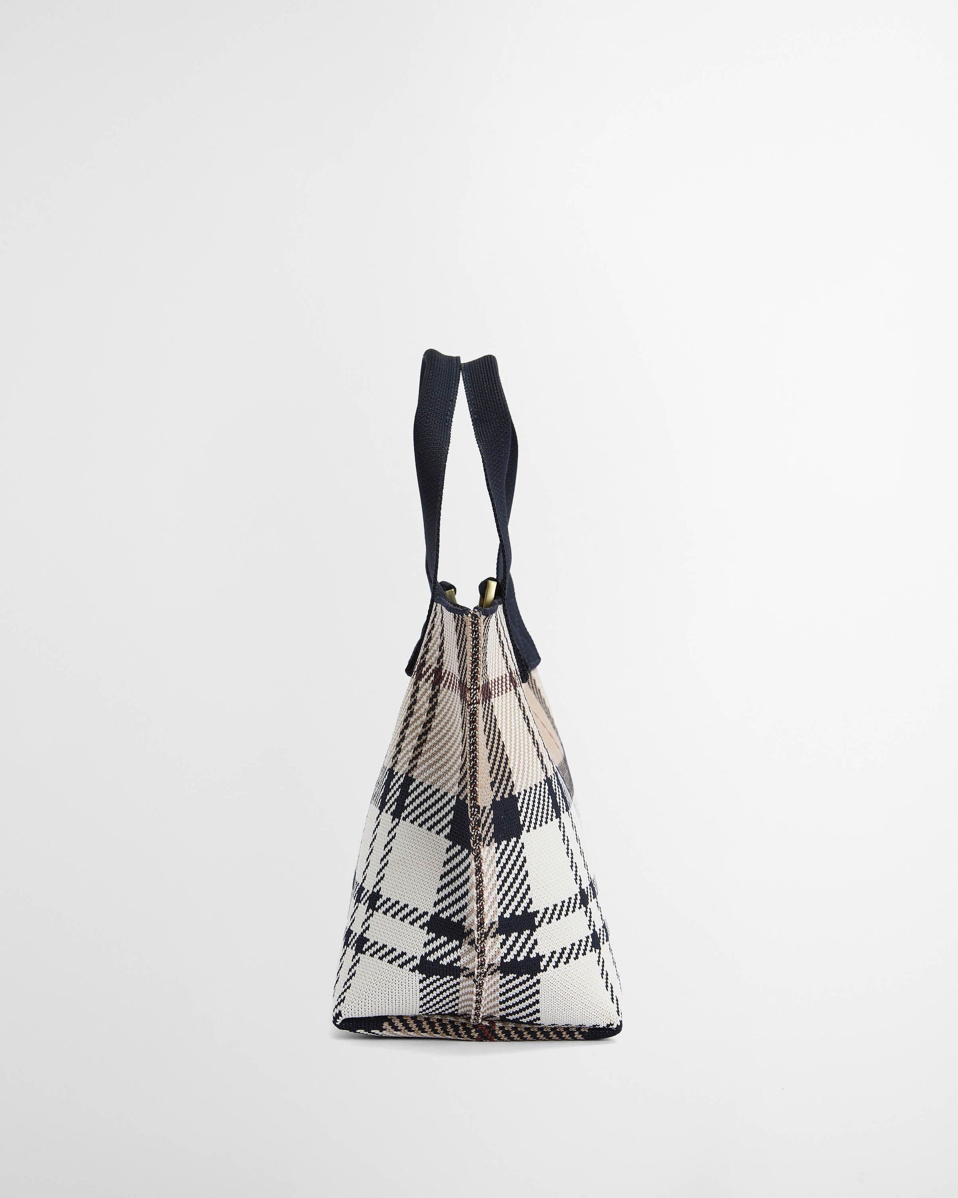 Barbour Layla Tartan Womens Mini Tote Bag - Rosewood Tartan | CHO | Designer Womens Bags