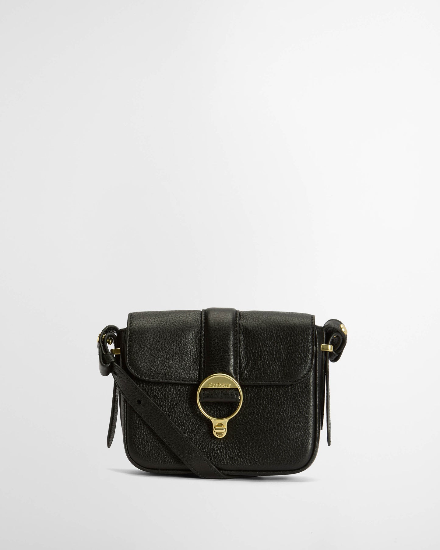 Barbour Mini Rosa Leather  Womens Crossbody Bag - Black | CHO | Designer Womens Bags