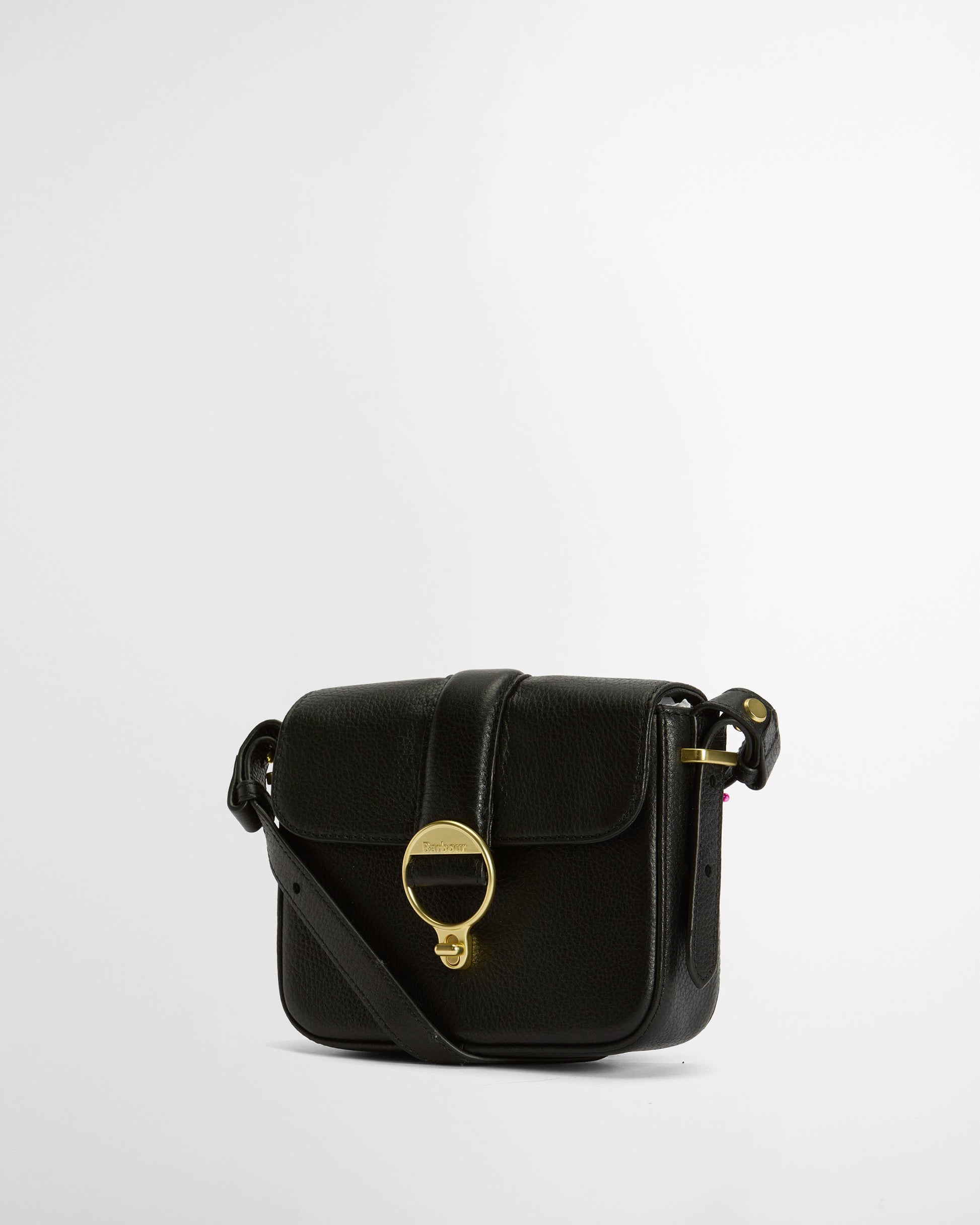 Barbour Mini Rosa Leather  Womens Crossbody Bag - Black | CHO | Designer Womens Bags