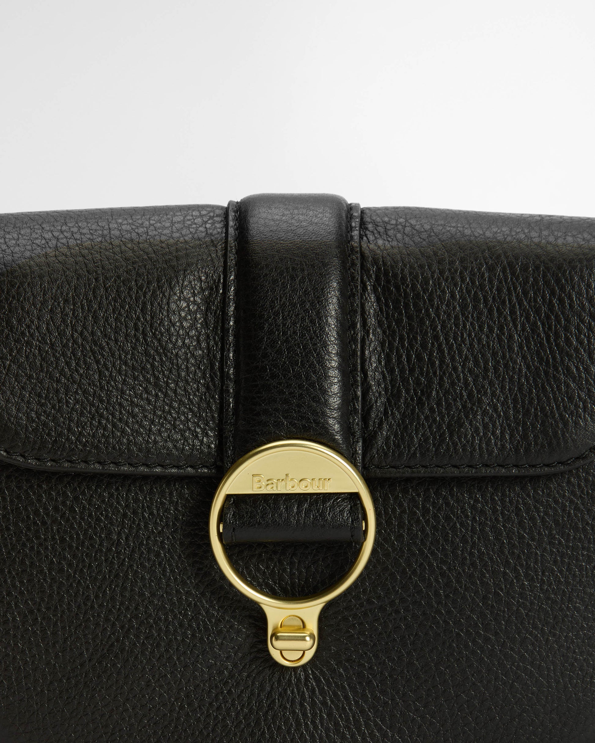 Barbour Mini Rosa Leather  Womens Crossbody Bag - Black | CHO | Designer Womens Bags