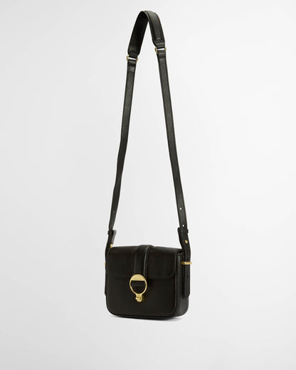 Barbour Mini Rosa Leather  Womens Crossbody Bag - Black | CHO | Designer Womens Bags