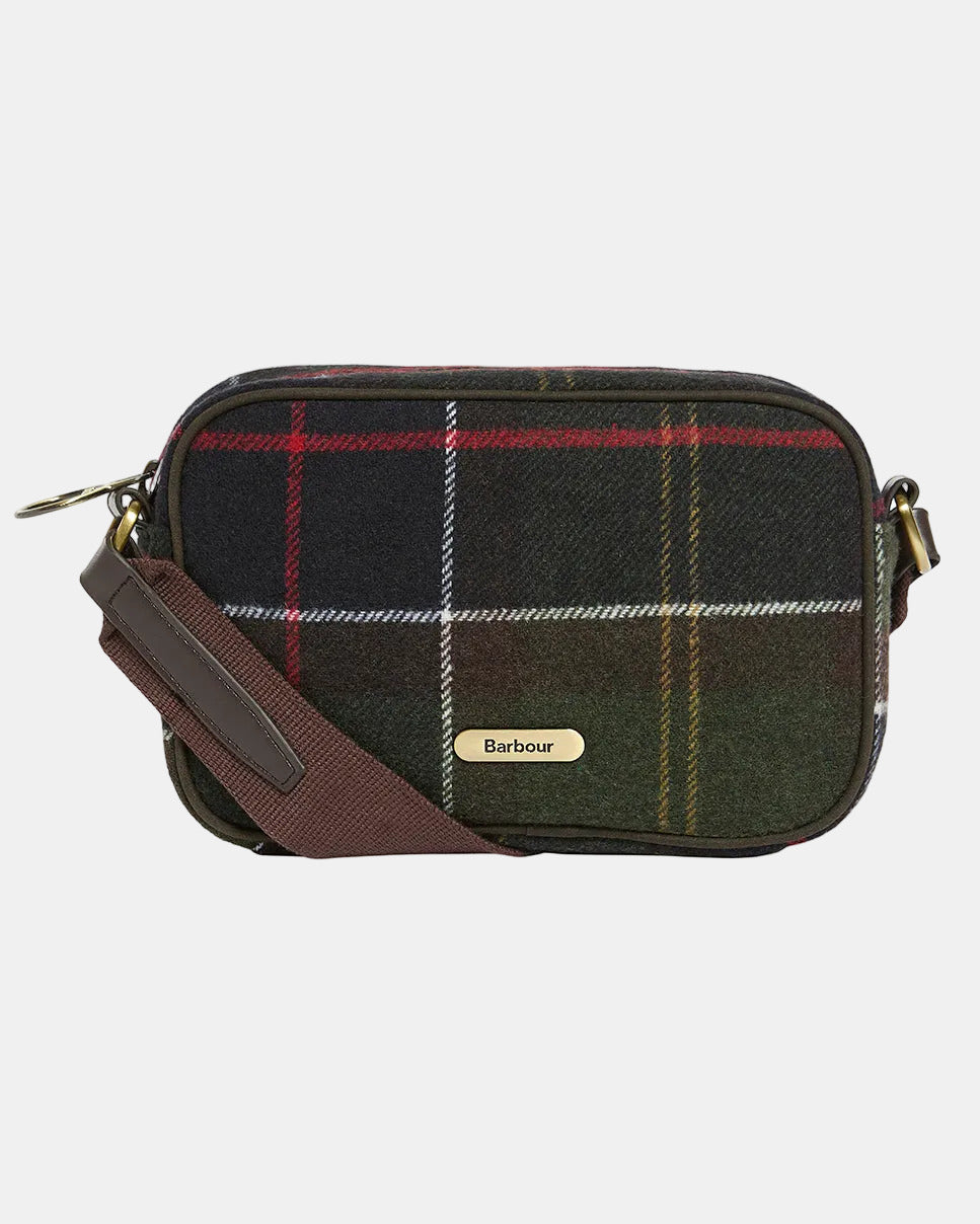 Barbour Contin Tartan Womens Mini Crossbody Bag - Classic Tartan | CHO | Designer Womens Cross Body Bags