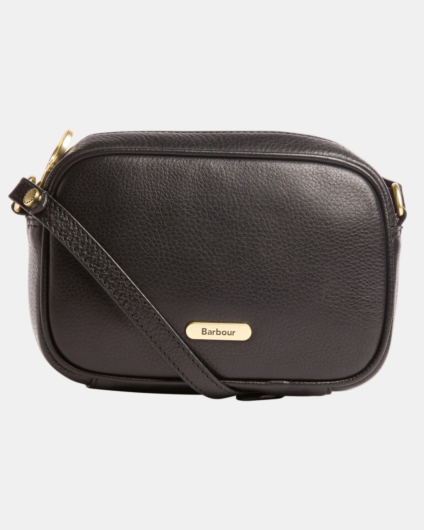Barbour Daphne Womens Mini Leather Crossbody Bag - Black | CHO | Designer Womens Cross Body Bags