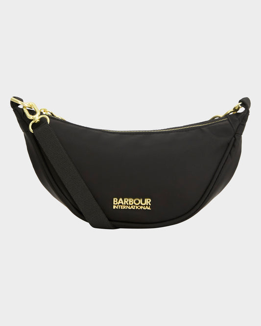 Barbour International Qualify Womens Micro Sling Bag - Black