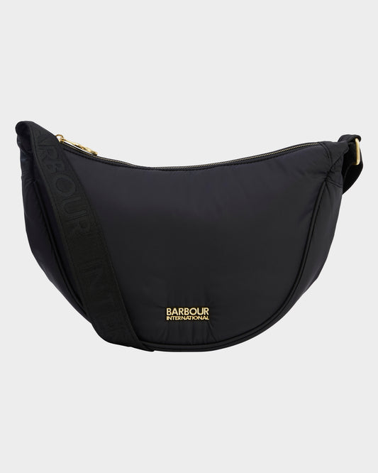 Barbour International Monaco Womens Sling Bag - Black
