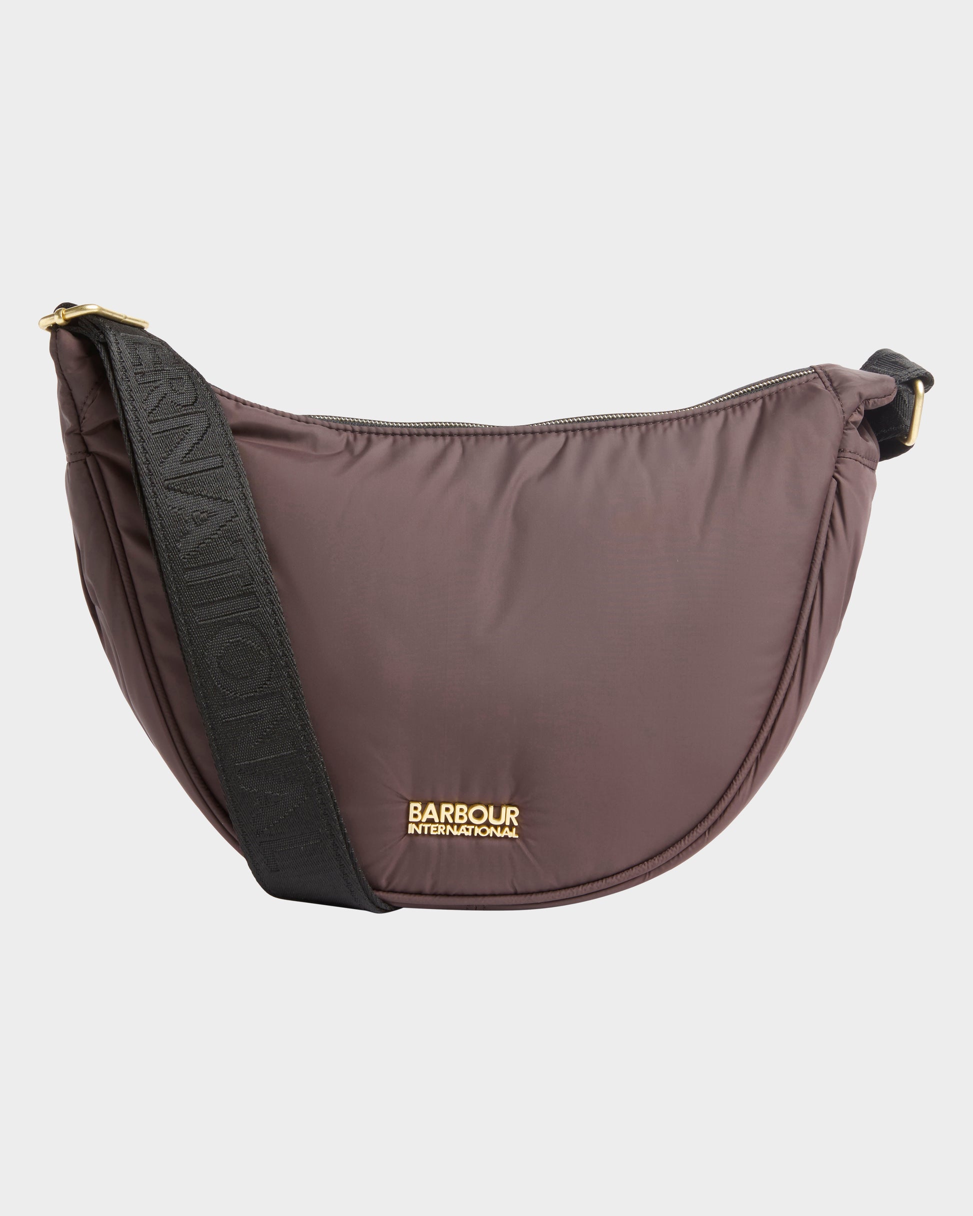 Barbour International Monaco Womens Sling Bag - Truffle | CHO | Designer Womens Sling Bags