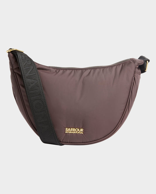 Barbour International Monaco Womens Sling Bag - Truffle