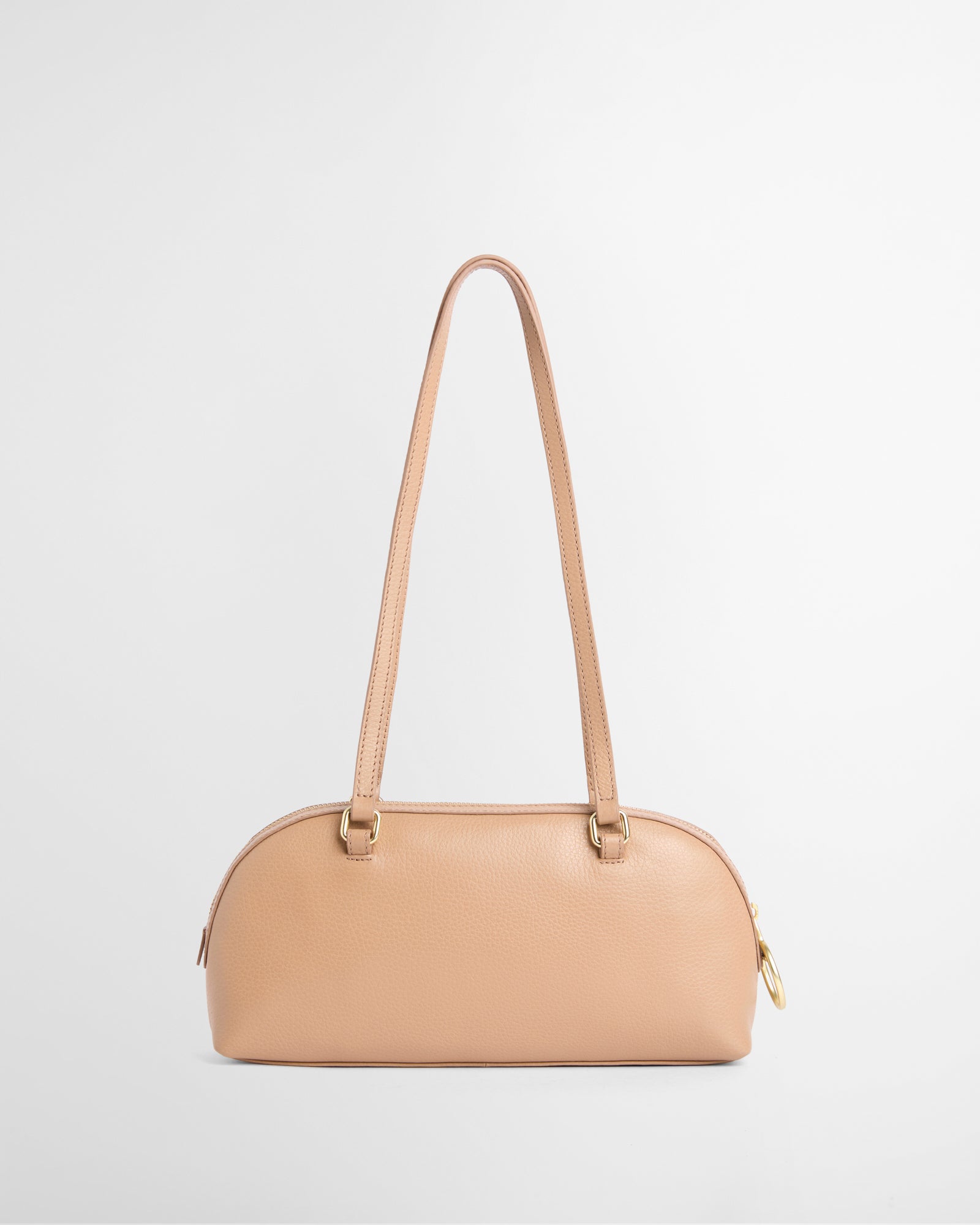 Barbour Viola Womens Barrel Shoulder Bag - Toffee back