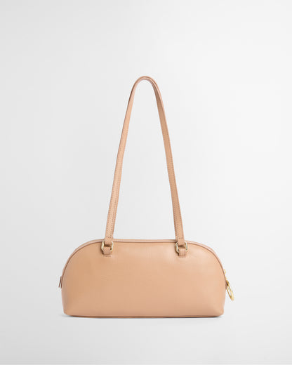 Barbour Viola Womens Barrel Shoulder Bag - Toffee back