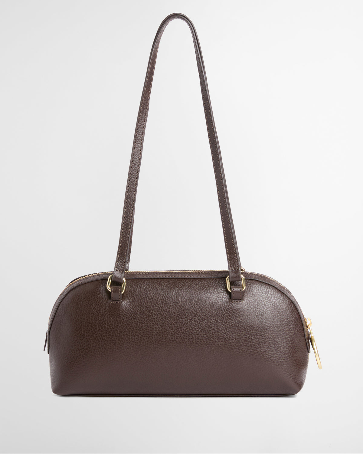 Barbour Viola Womens Barrel Shoulder Bag - Rustic Brown back