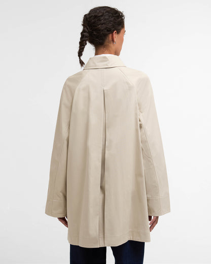 Barbour Gabby Car Womens Casual Coat - Mist | CHO | Designer Womens Jackets