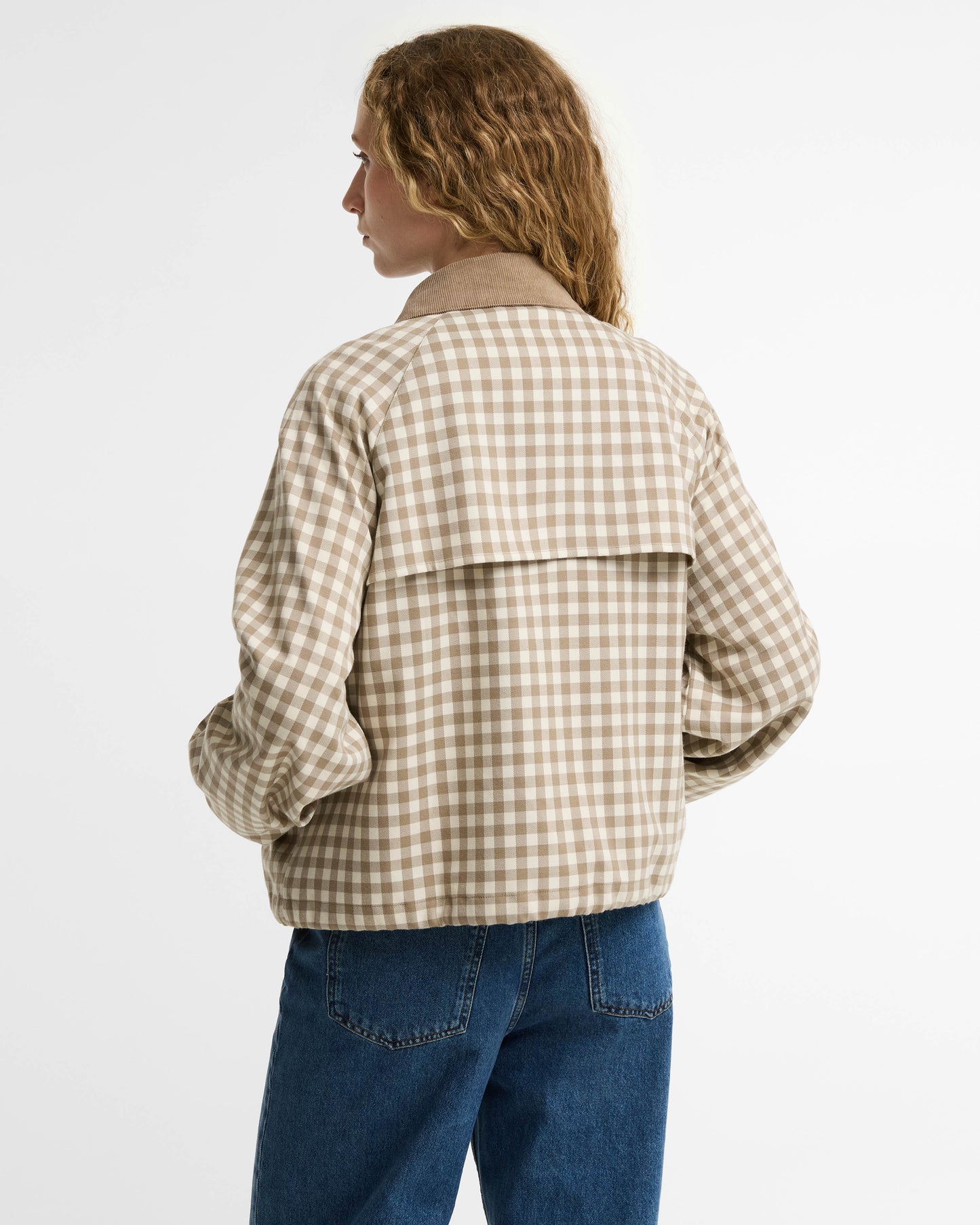 Barbour Ovingham Womens Casual Jacket - Sand Neutral