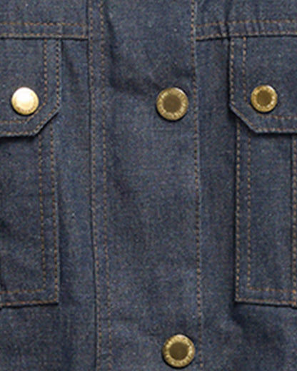 Barbour International Womens Denim International Casual Jacket - Dark Blue Wash