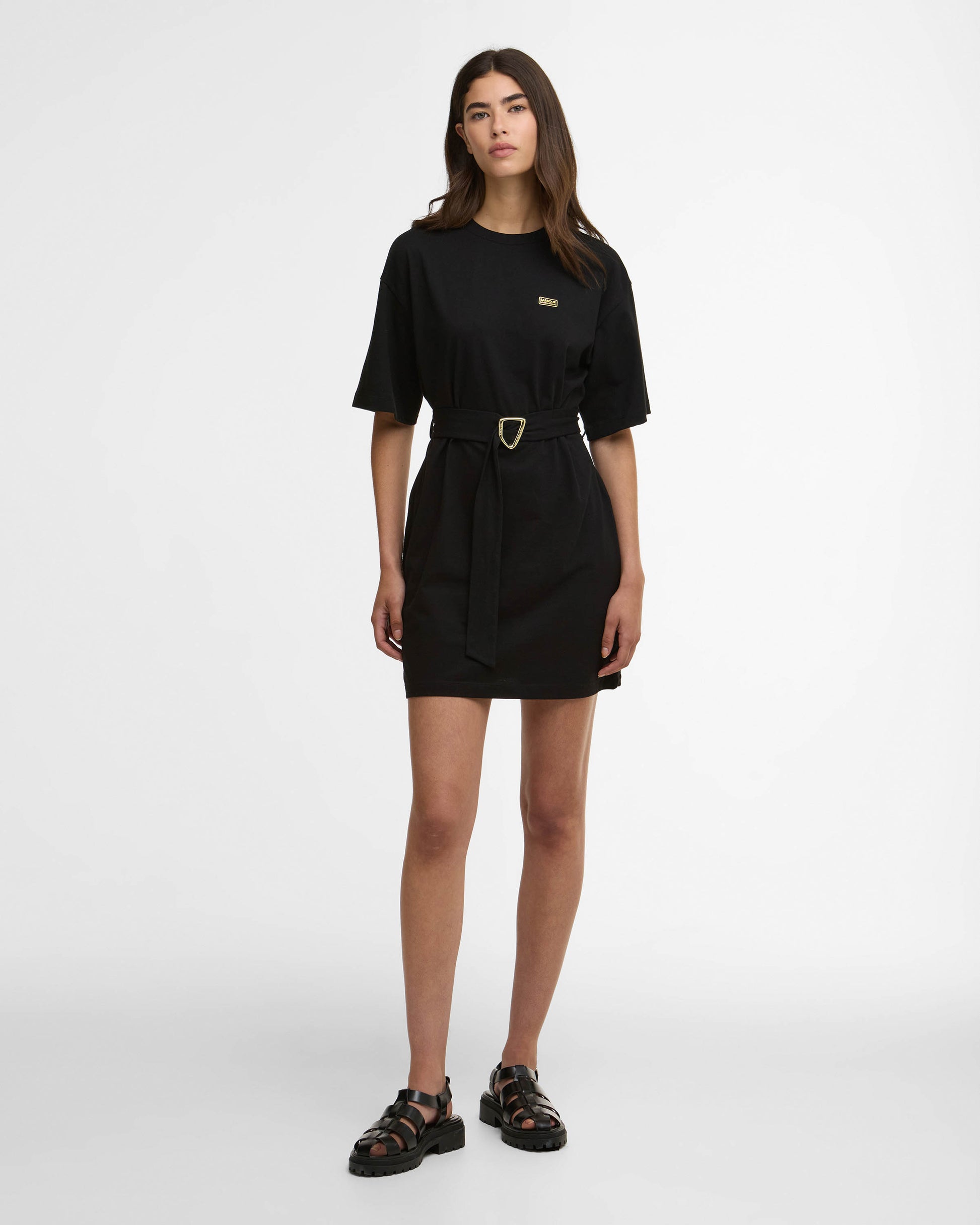 Barbour International Uma Womens Mini Dress - Black | CHO | Designer Womens Mini Dresses