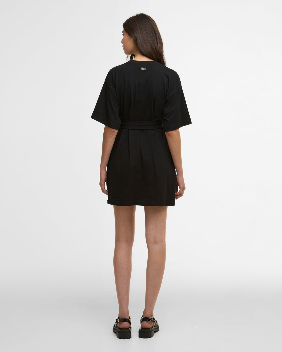 Barbour International Uma Womens Mini Dress - Black | CHO | Designer Womens Mini Dresses