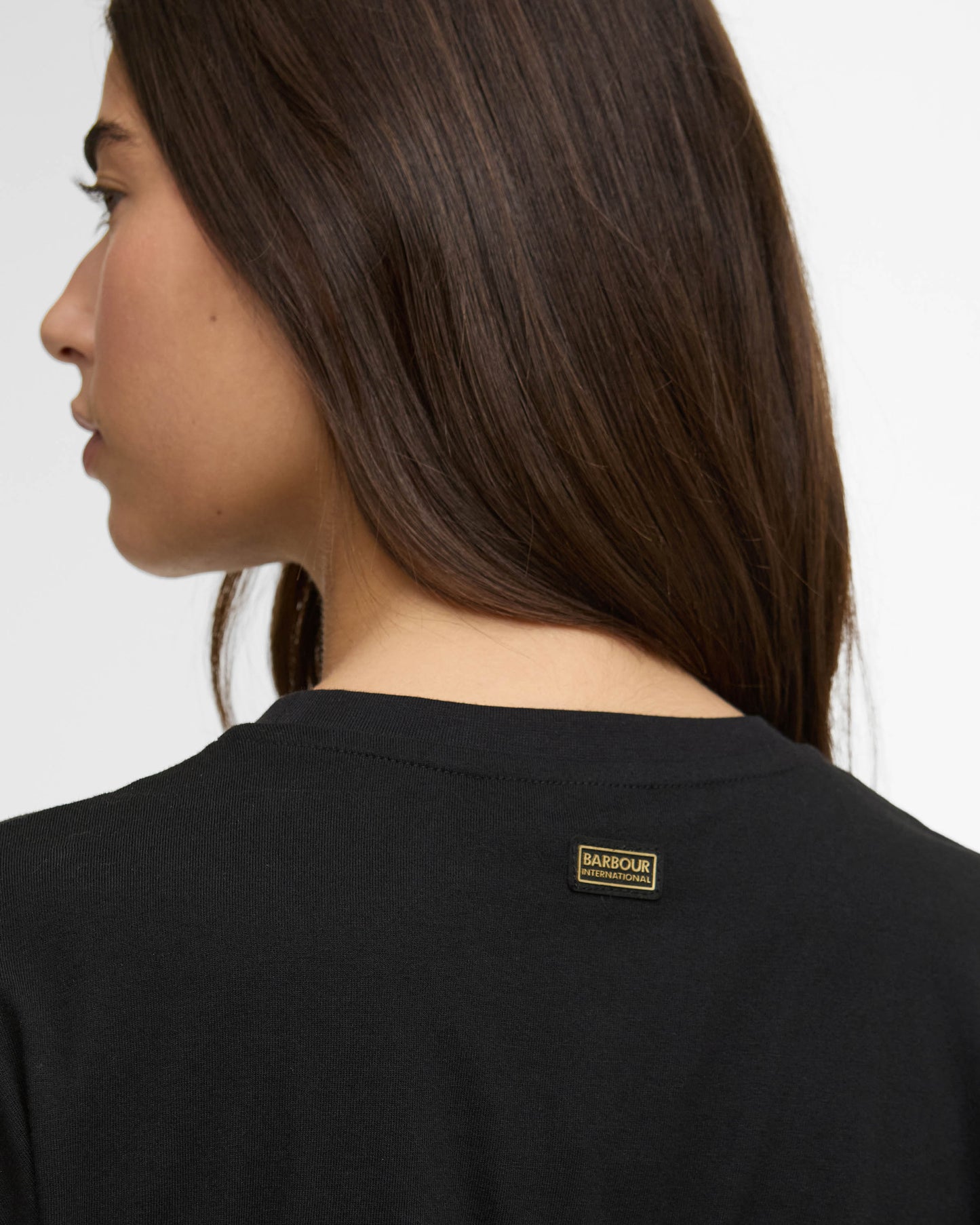 Barbour International Uma Womens Mini Dress - Black | CHO | Designer Womens Mini Dresses