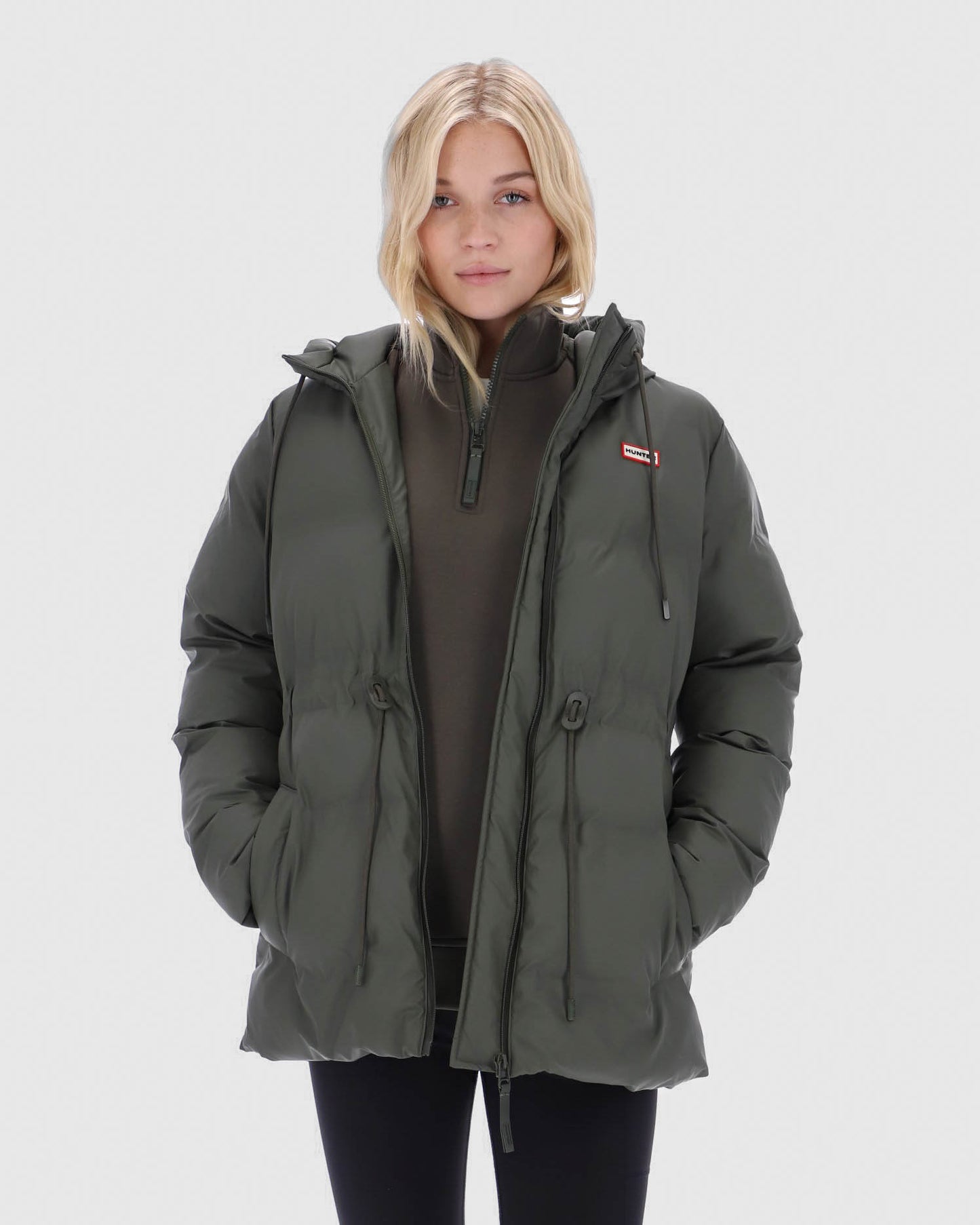 Hunter Lemhi Womens PU Coated Puffer Jacket - Kambaba