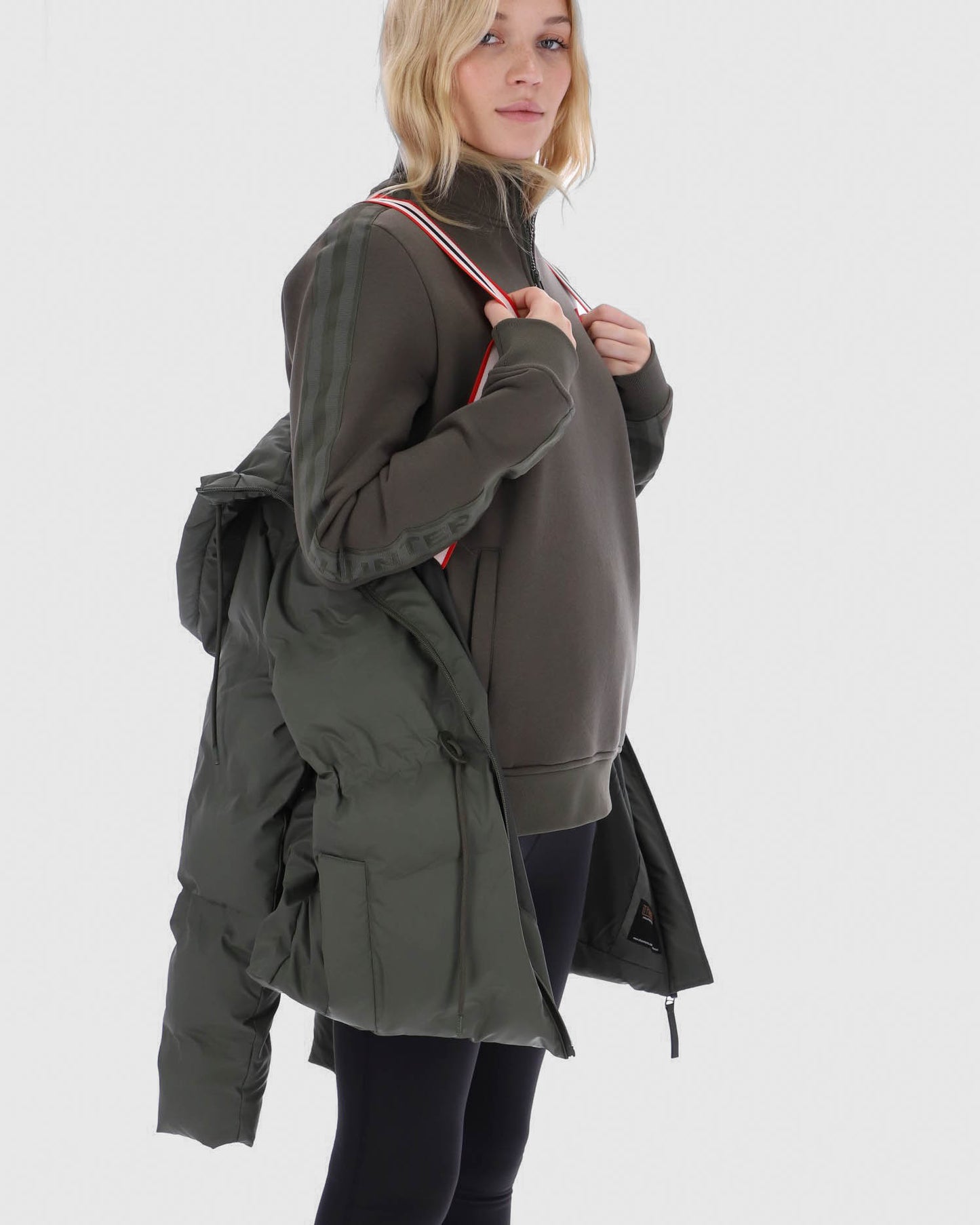 Hunter Lemhi Womens PU Coated Puffer Jacket - Kambaba