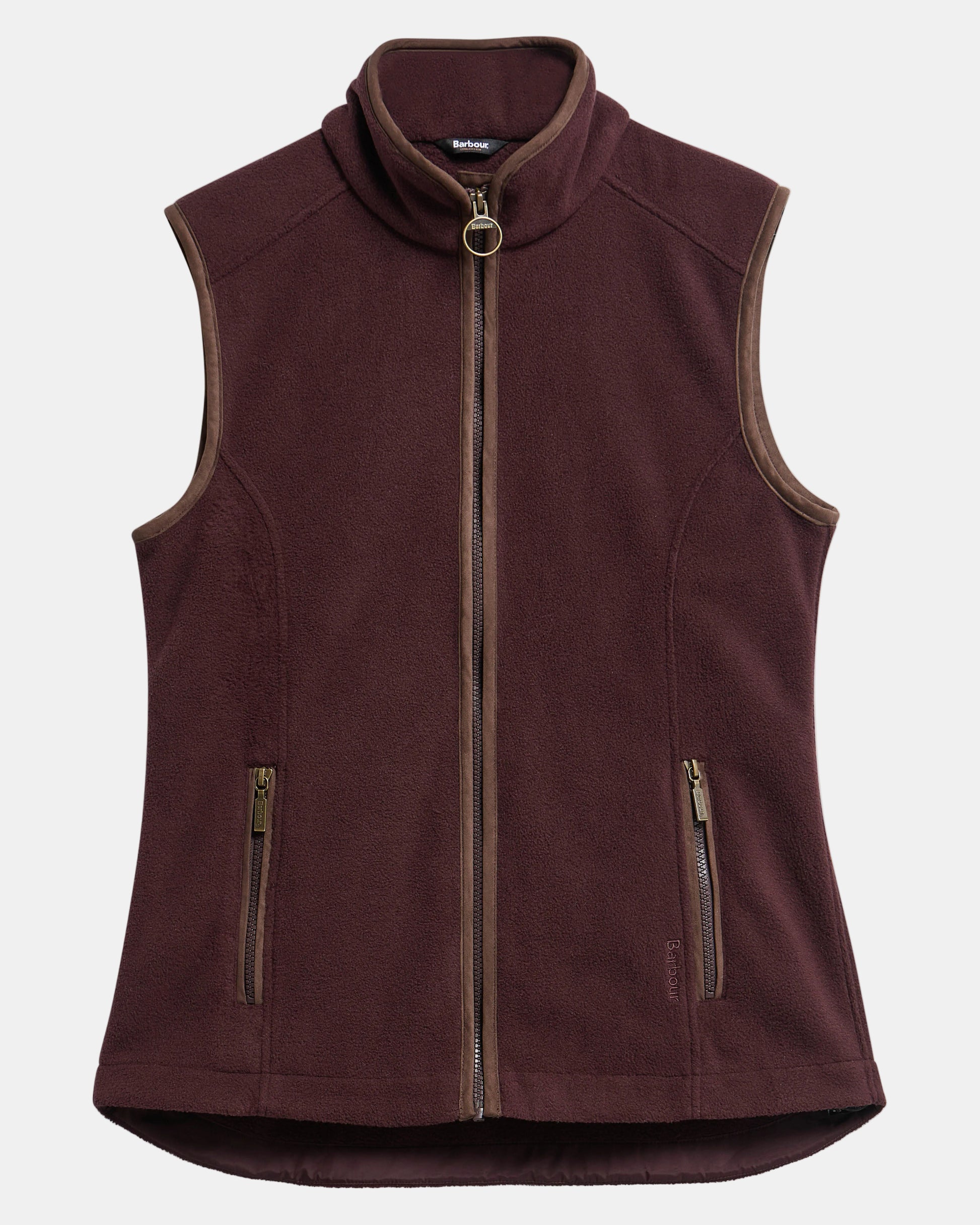 Barbour Womens Country Gilet - Fig | CHO | Designer Womens Fleece Gilets