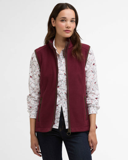 Barbour Womens Country Gilet - Port