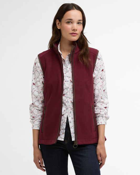 Barbour Womens Country Gilet - Port