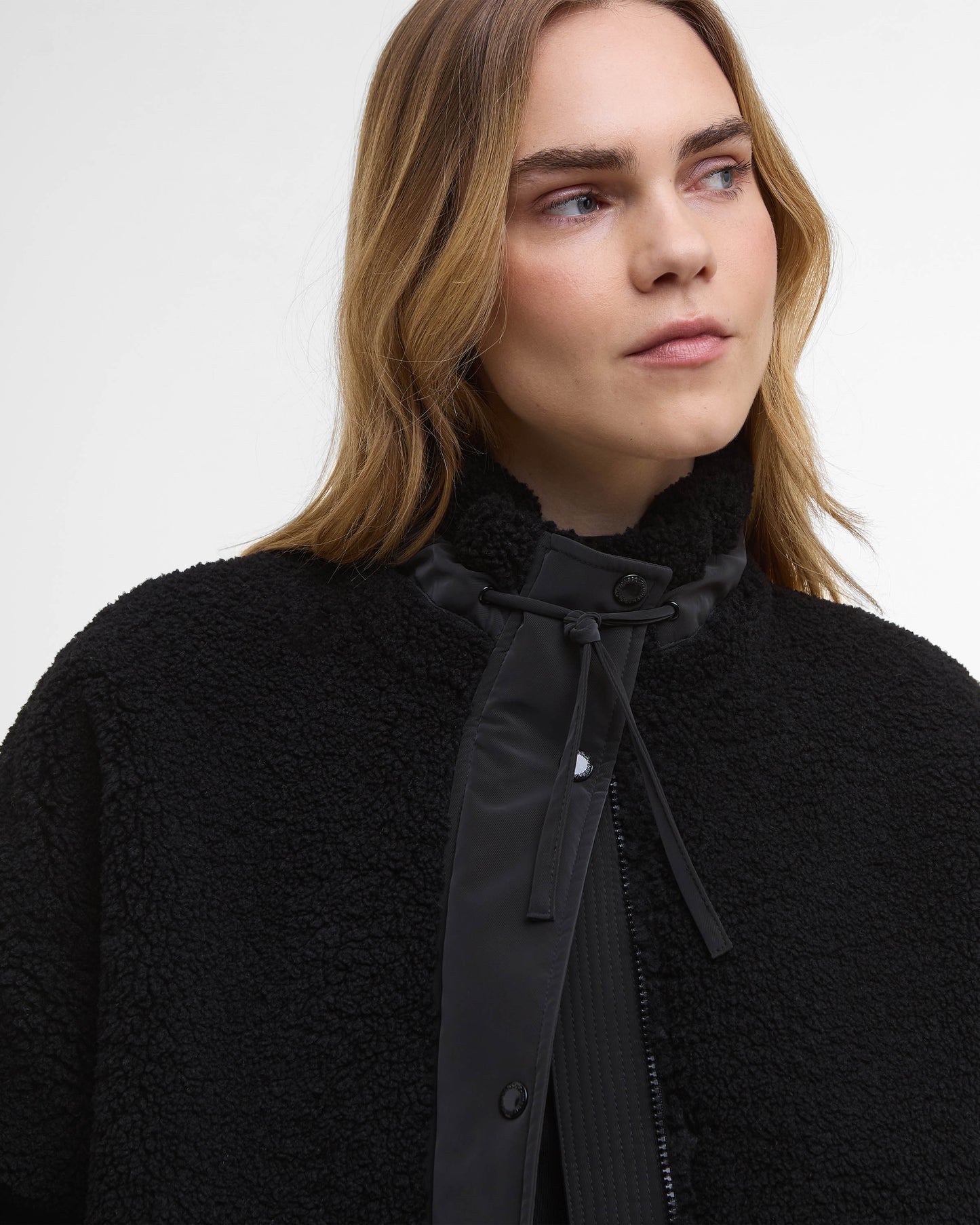 Barbour International Womens Palma Fleece - Black