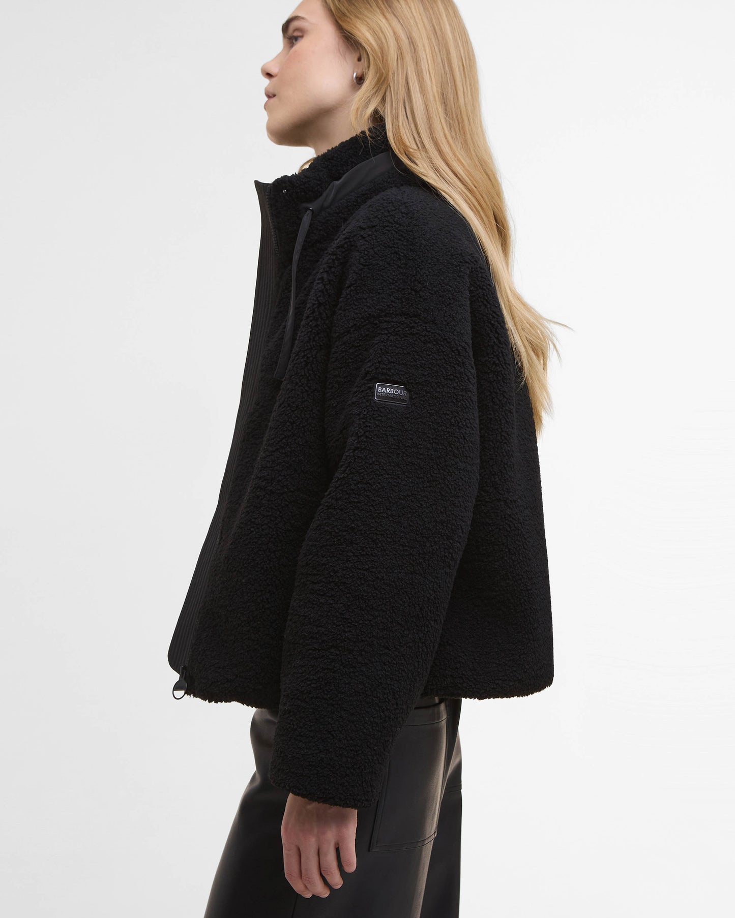 Barbour International Womens Palma Fleece - Black