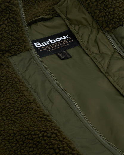 Barbour Brawby Womens Fleece - Olive