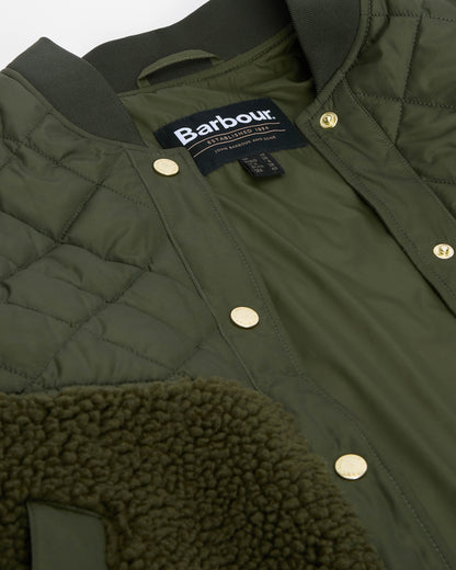 Barbour Wetherby Womens Fleece - Olive