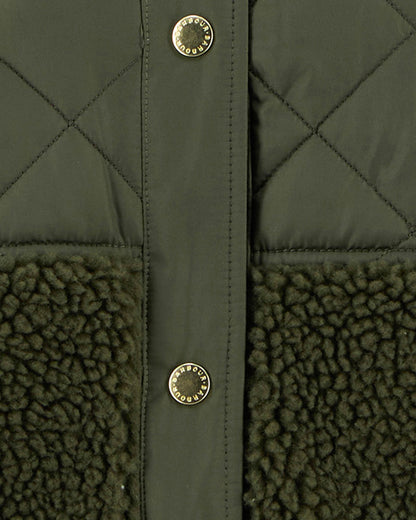 Barbour Wetherby Womens Fleece - Olive