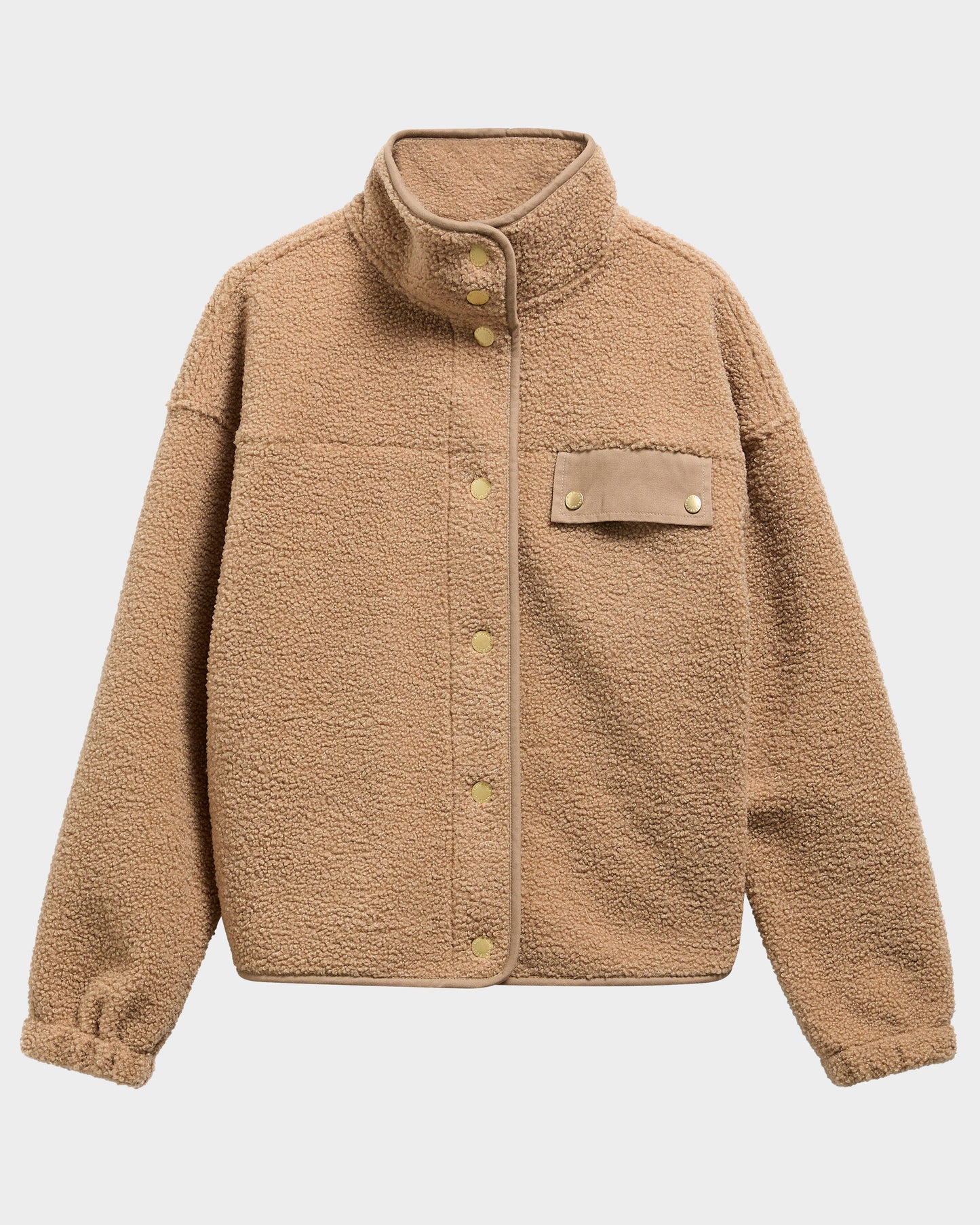 Barbour Mabel Womens Button Up Fleece - Warm Trench