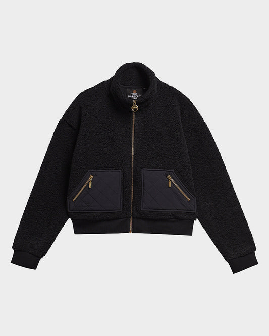 Barbour International Gea Womens Fleece - Black