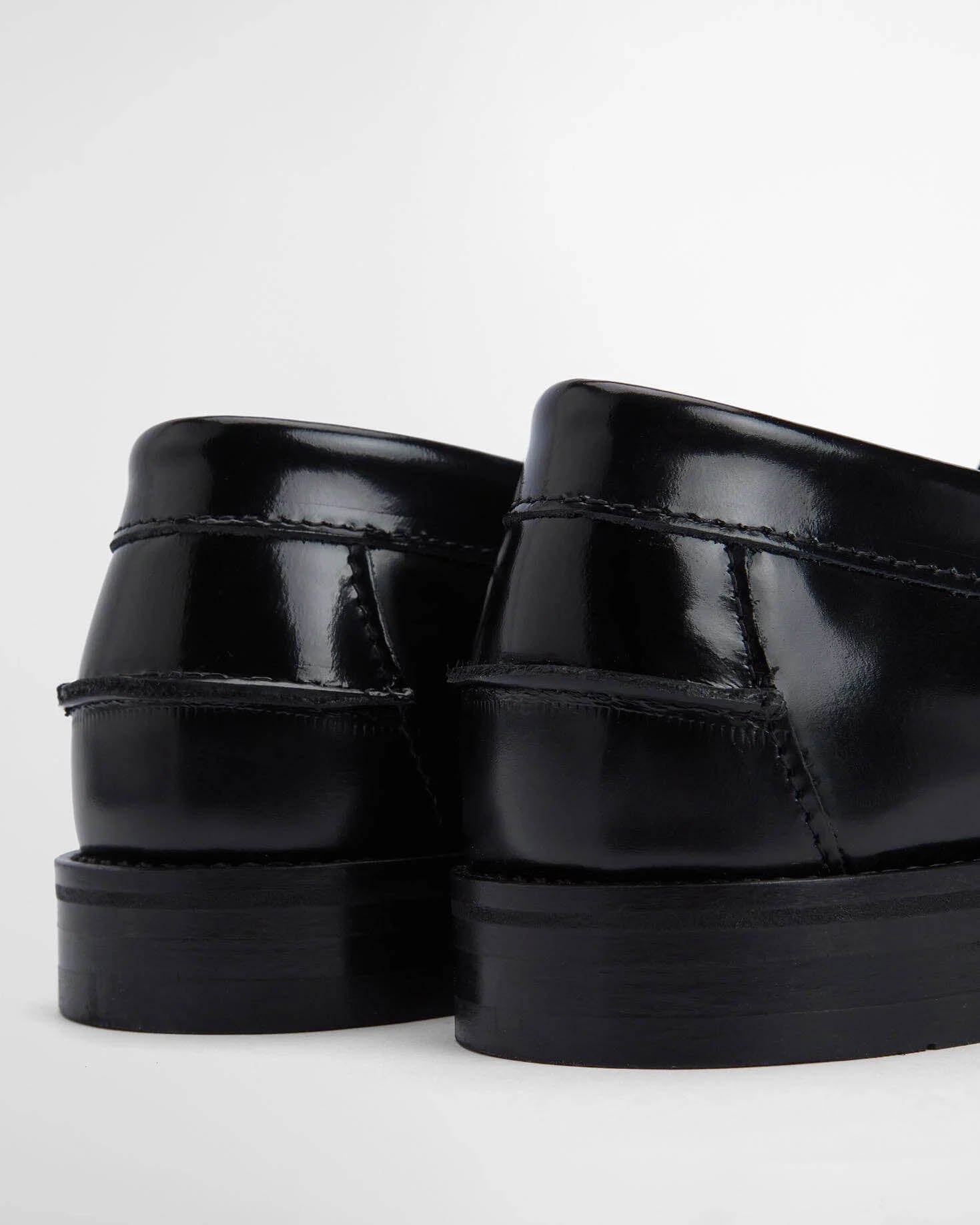 Barbour Jen Womens Loafer - Black | CHO | Designer Womens Shoes
