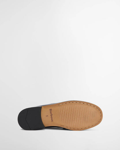 Barbour Jen Womens Loafer - Black | CHO | Designer Womens Shoes