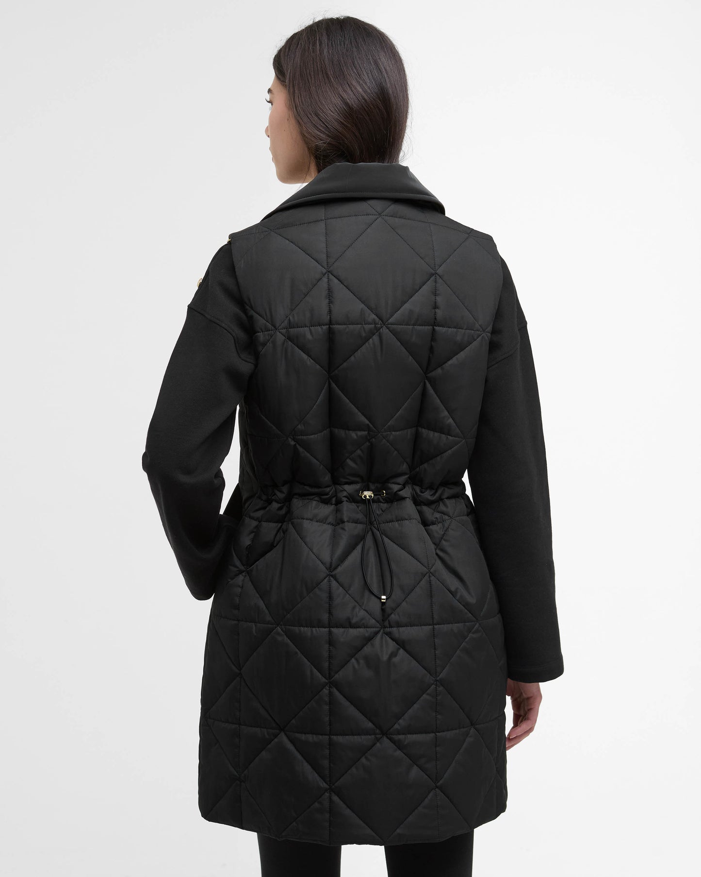 Barbour International Reno Womens Quilted Gilet - Black