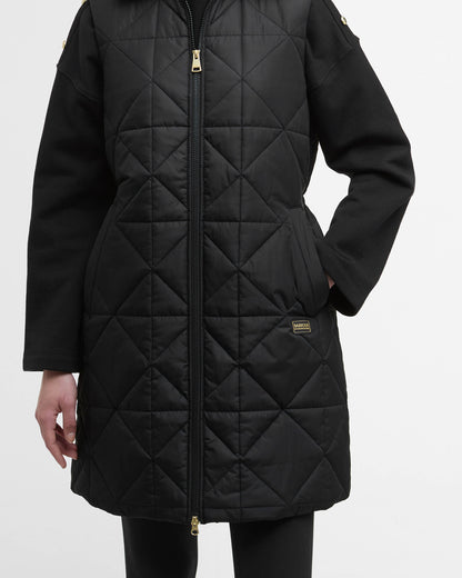 Barbour International Reno Womens Quilted Gilet - Black