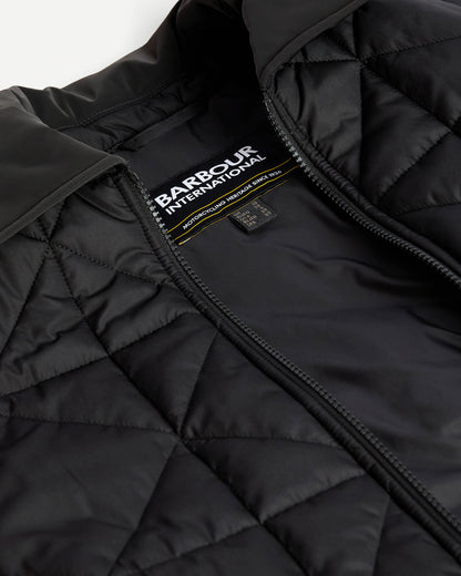 Barbour International Reno Womens Quilted Gilet - Black