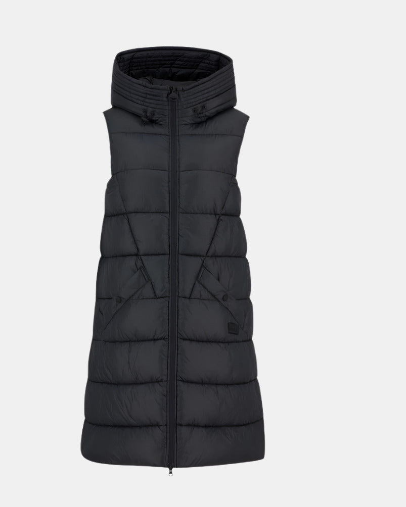 Barbour International Cecilla Womens Puffer Gilet - Black
