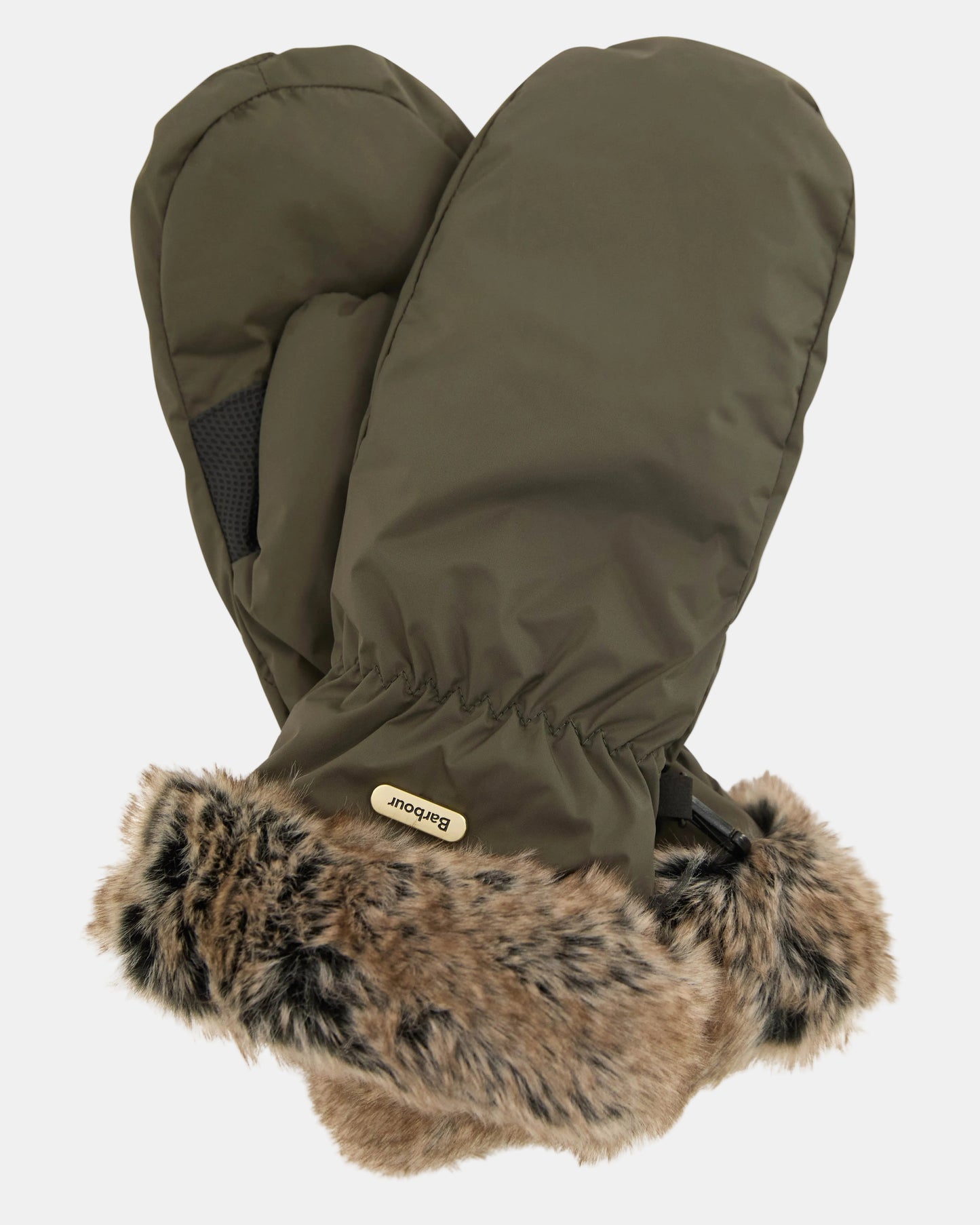 Barbour Primrose Womens Mittens - Forest