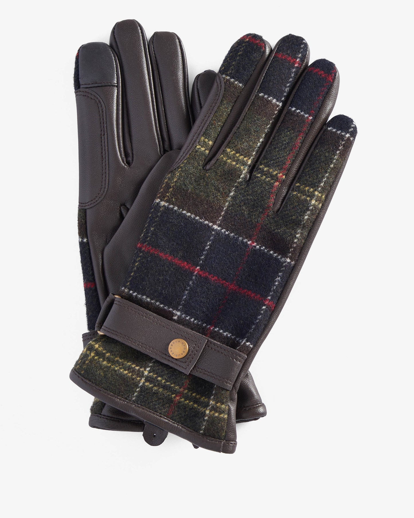 Barbour Aubrey Womens Waterproof Tartan Gloves - Classic Tartan | CHO | Designer Womens Waterproof Gloves