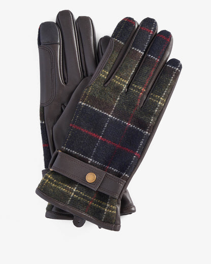 Barbour Aubrey Womens Waterproof Tartan Gloves - Classic Tartan | CHO | Designer Womens Waterproof Gloves