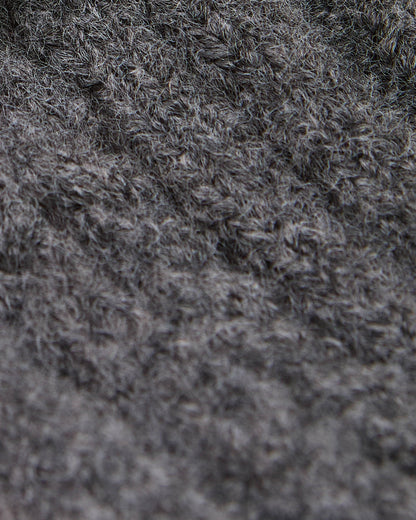 Barbour Elsdon Womens Knitted Mittens - Grey