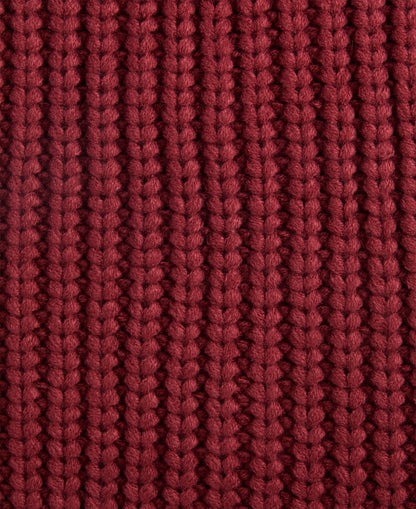 Barbour Saltburn Beanie & Scarf Gift Set - Cranberry