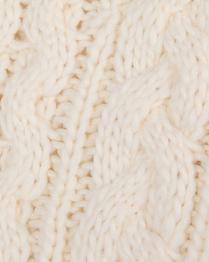 Barbour Penshaw Womens Beanie/Scarf - Cloud
